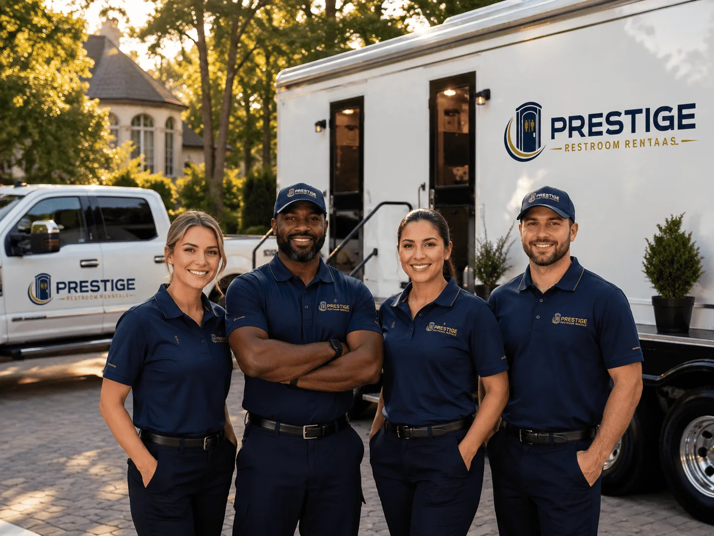 Trusted Luxury Portable Restrooms company in Romney, IN